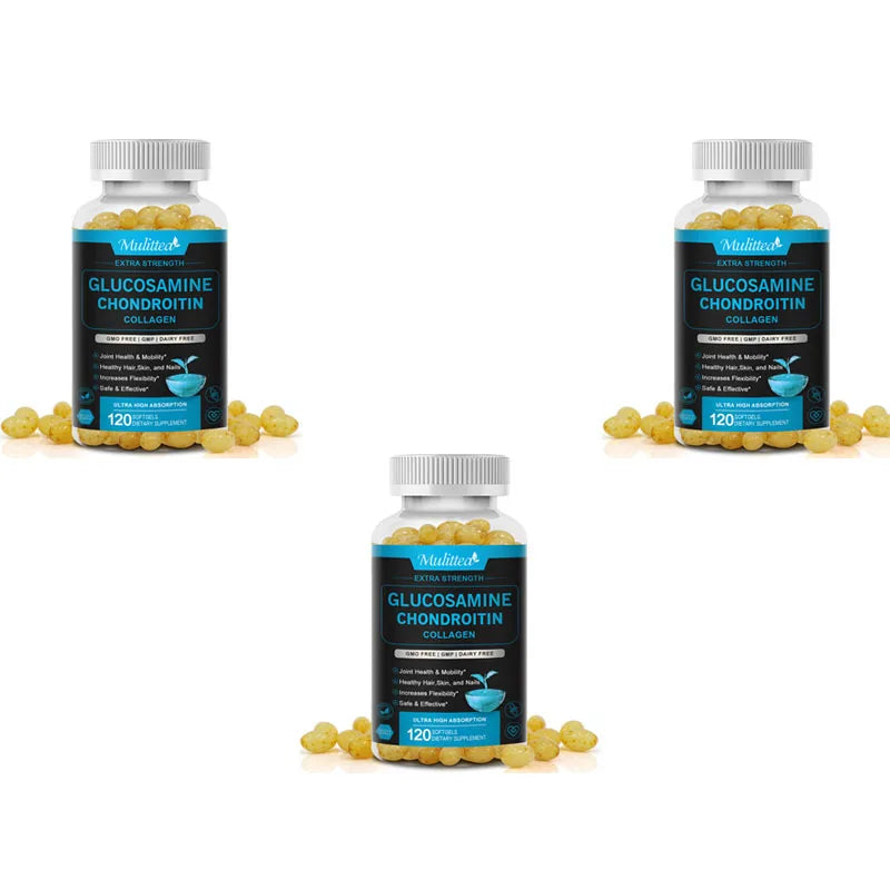 Mulittea Glucosamine Chondroitin for help in Joint & Knee Pain . Improves Discomfort of Bones and  Joint Mobility