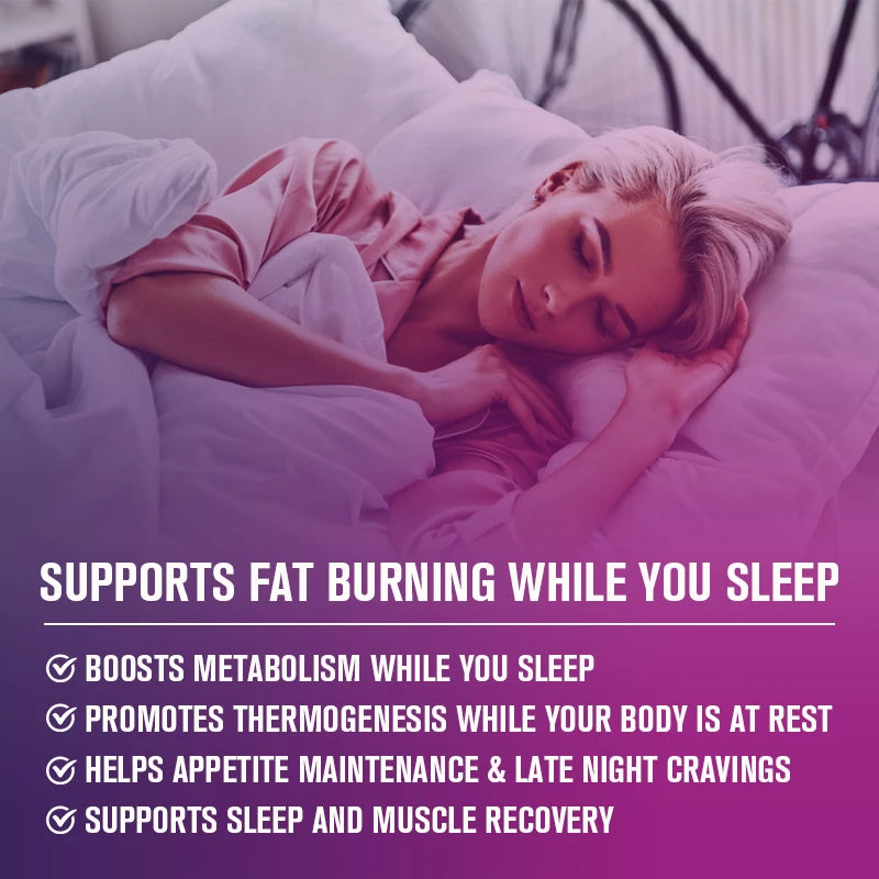 120pcs Night Time Fat Burnner Capsule for Women and Men . Lose Weight and Manage your detox Fat Burners.