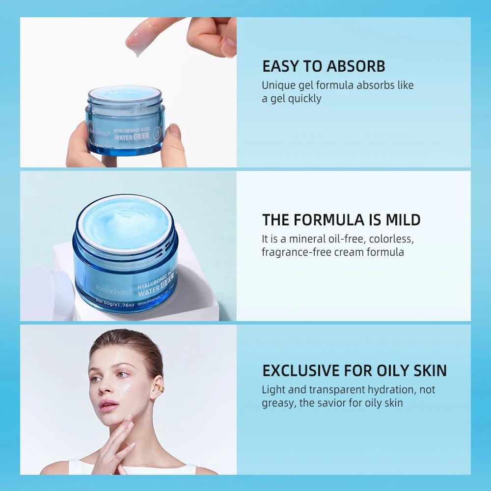 Hydro Boost Hyaluronic Acid Hydrating Face Moisturizer with Gel-Cream to Hydrate and Smooth Extra-Dry Skin