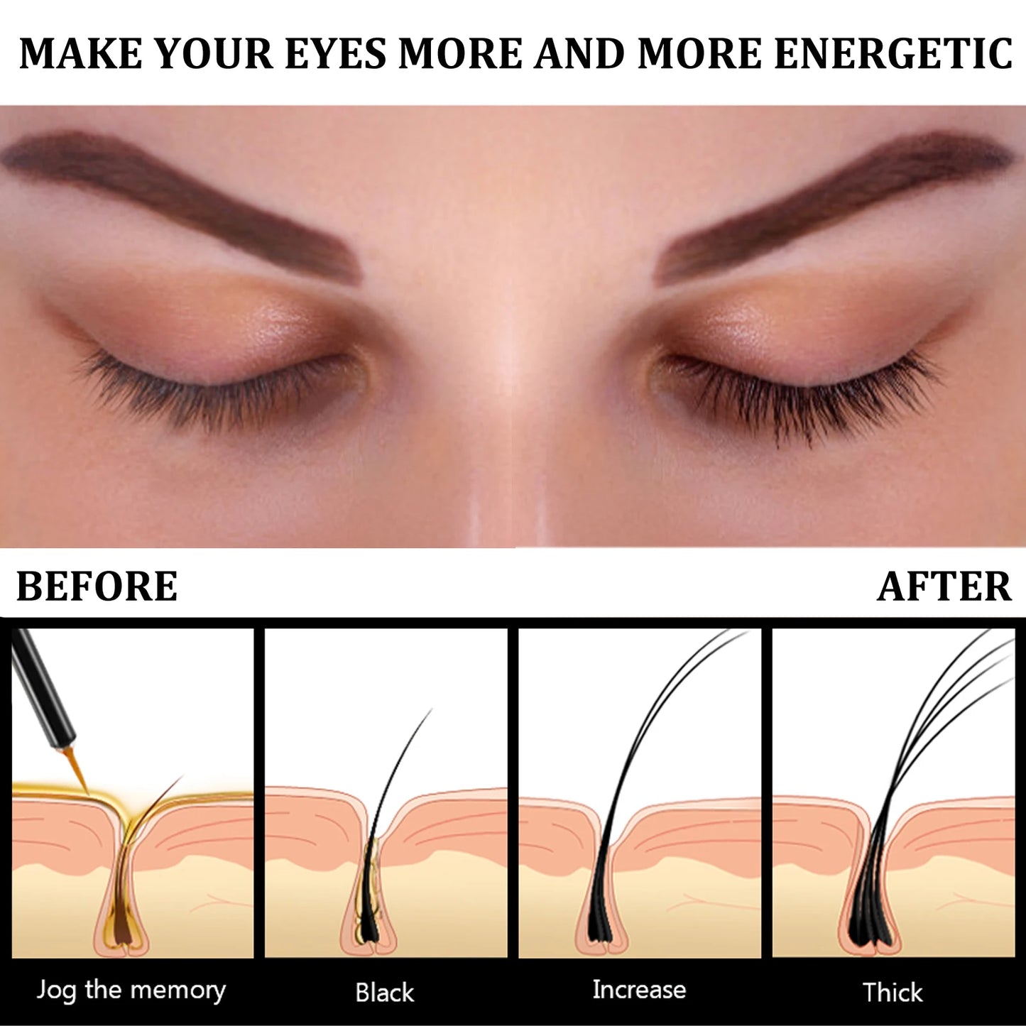 Fast Growth Eyelash Enhancer Serum