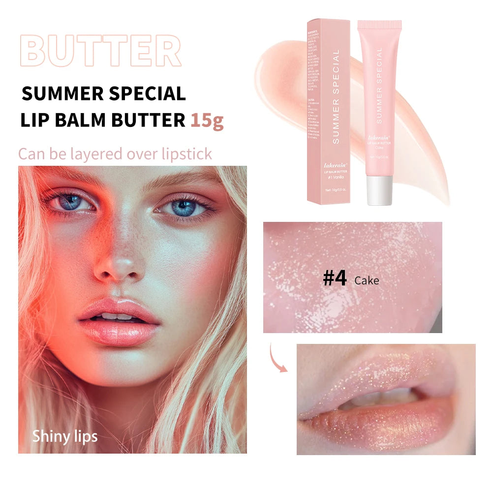 Lip Balm Set with Deep Moisturizing Lip Glaze . Smoothing Color with Long Lasting ,Nourishing Lip Care. 4 Colors