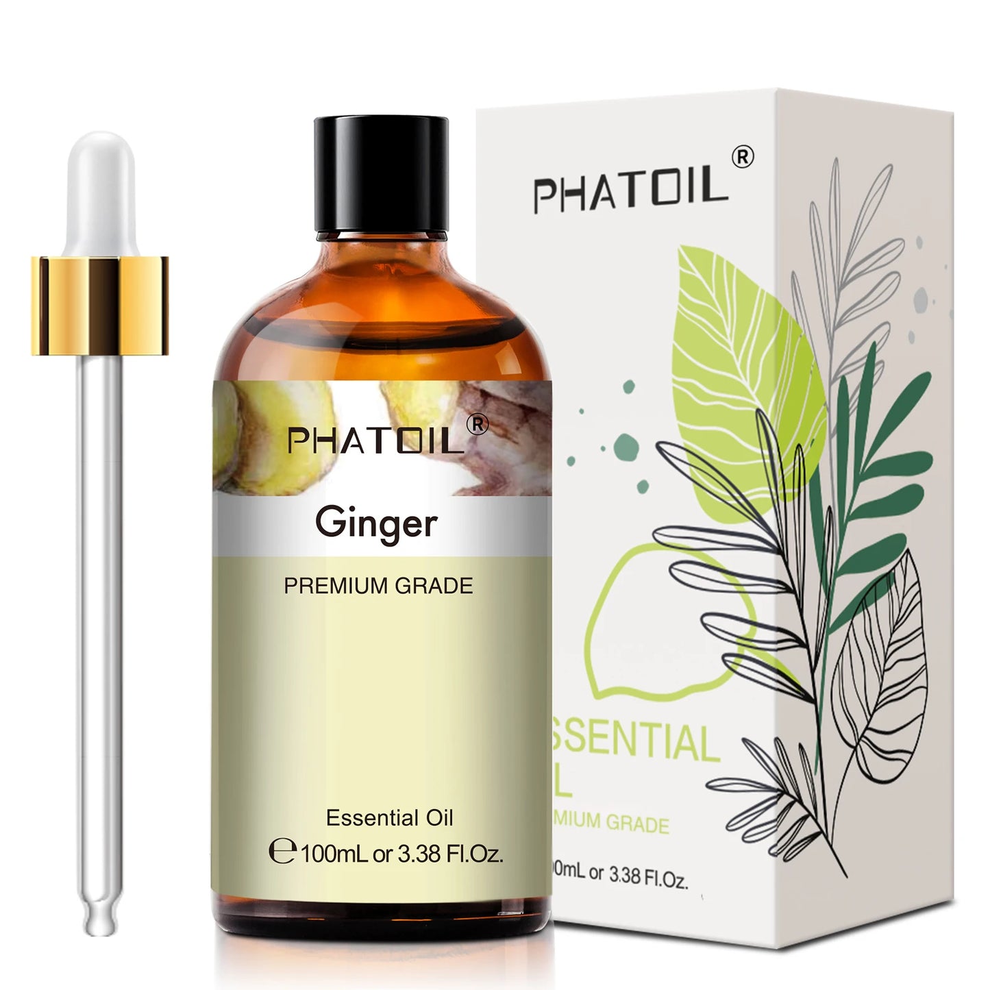 100ml Pure  Aromatherpy Essential Oils For Diffuser