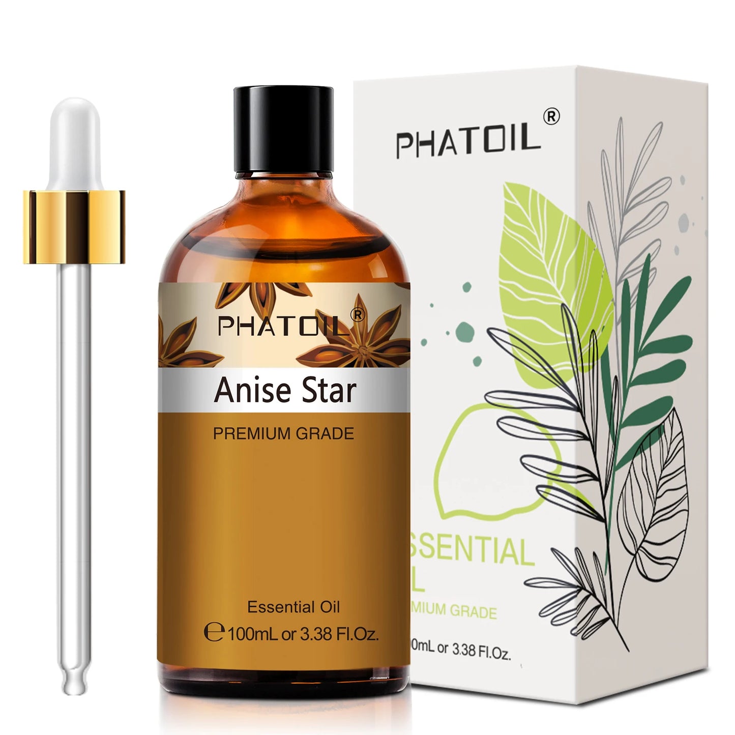 100ml Pure  Aromatherpy Essential Oils For Diffuser