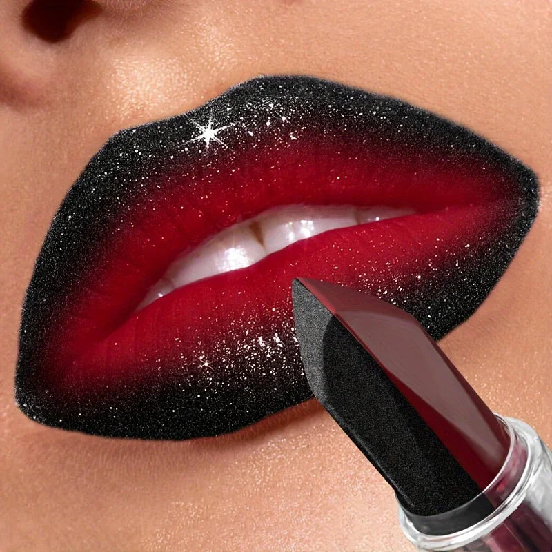 1Pc Black, Waterproof ,  Long Lasting Lipsticks  Grerat for Christmas or anytime of the year.