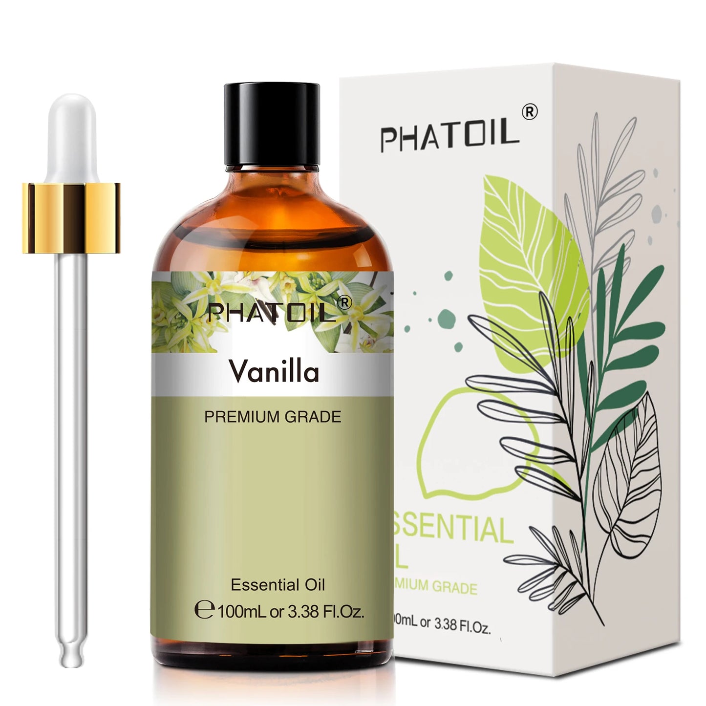 100ml Pure  Aromatherpy Essential Oils For Diffuser