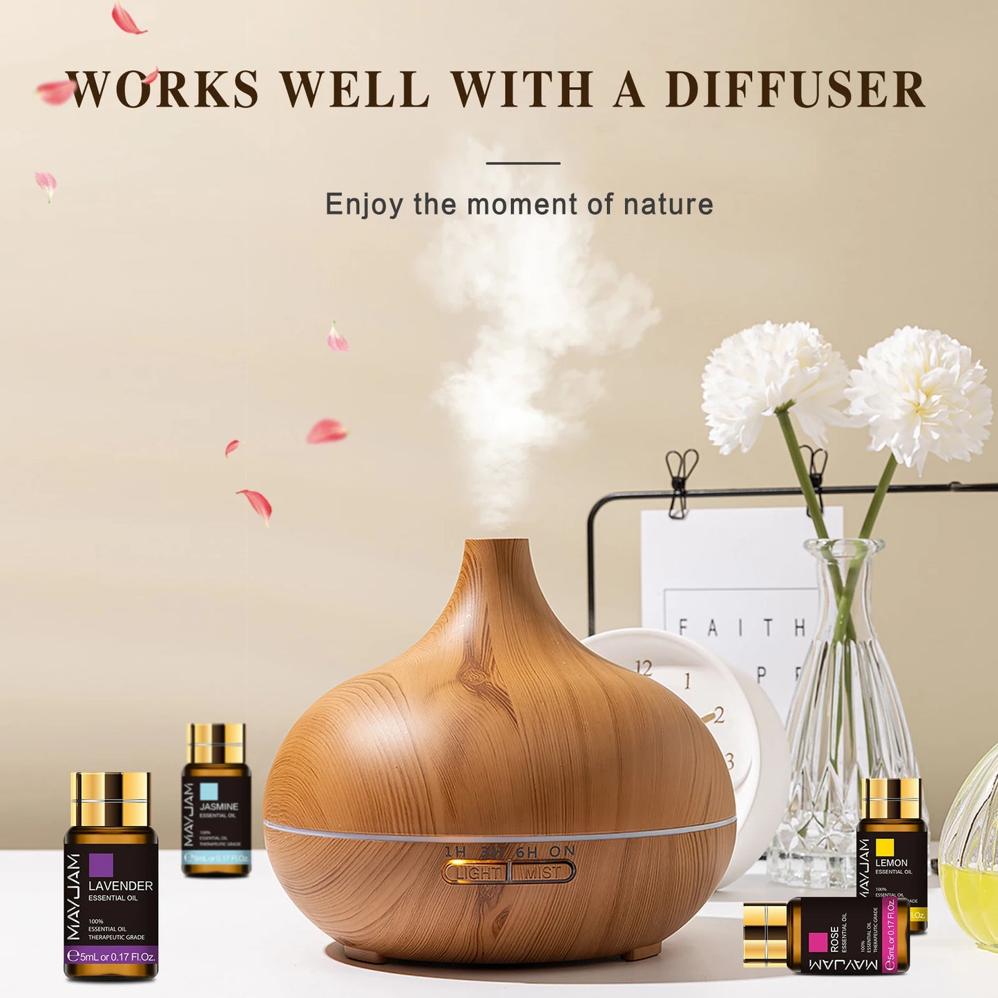 35pcs/set Essential Oils For Humidifiers, Diffuser Burners, Scented Candles,  Soaps, and Air Fresheners
