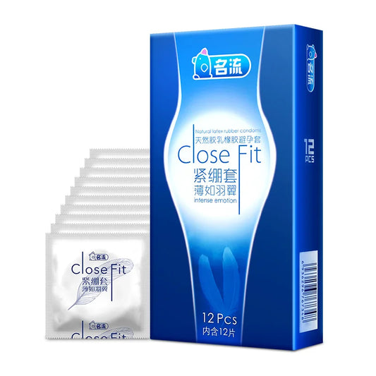 45mm Ultra Tight and Thin Condom For Men with Hyaluronic Acid and  Water Soluble Lubrication