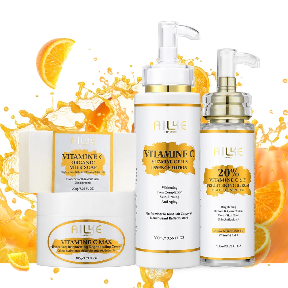 Vitamin C Whitening Serum, Remove Dark Spots, Moisturizing, Anti-Aging & Wrinkle, and Beauty Skin Care Cosmetics
