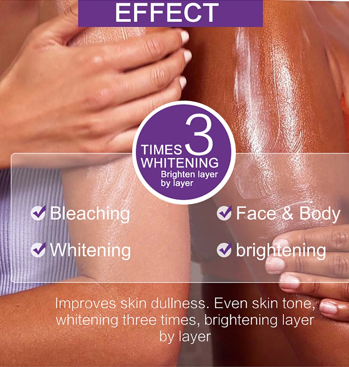 Glutathione Whitening Cream with Advanced Lightening Lotion. Glowing Cream  to reduce dark spots and even skin tones for all skin types