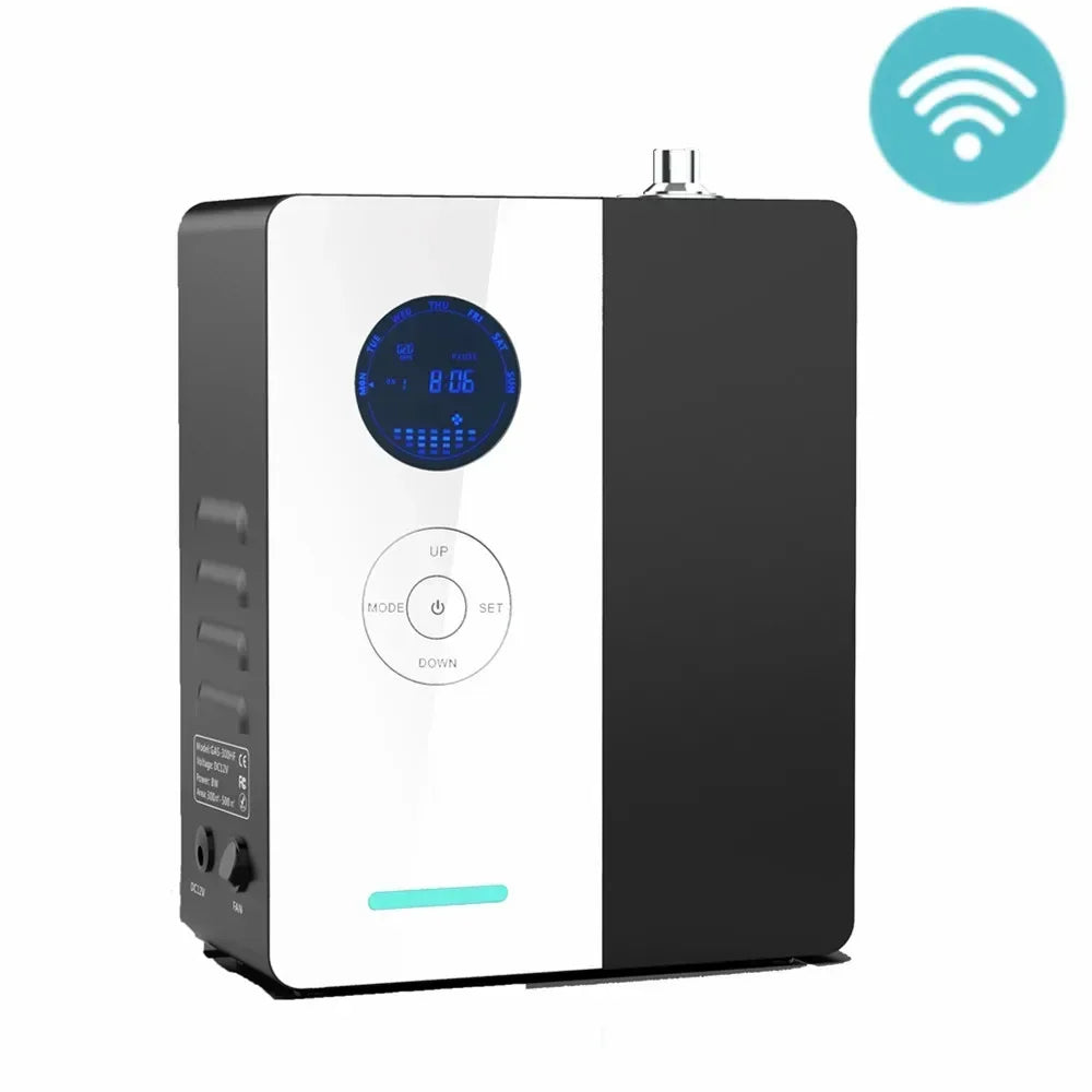 500m³ Hotel Aroma Essential Oil Diffuser Multi Segment Timing Air Freshener Room Fragrance Purifier Scent Machine