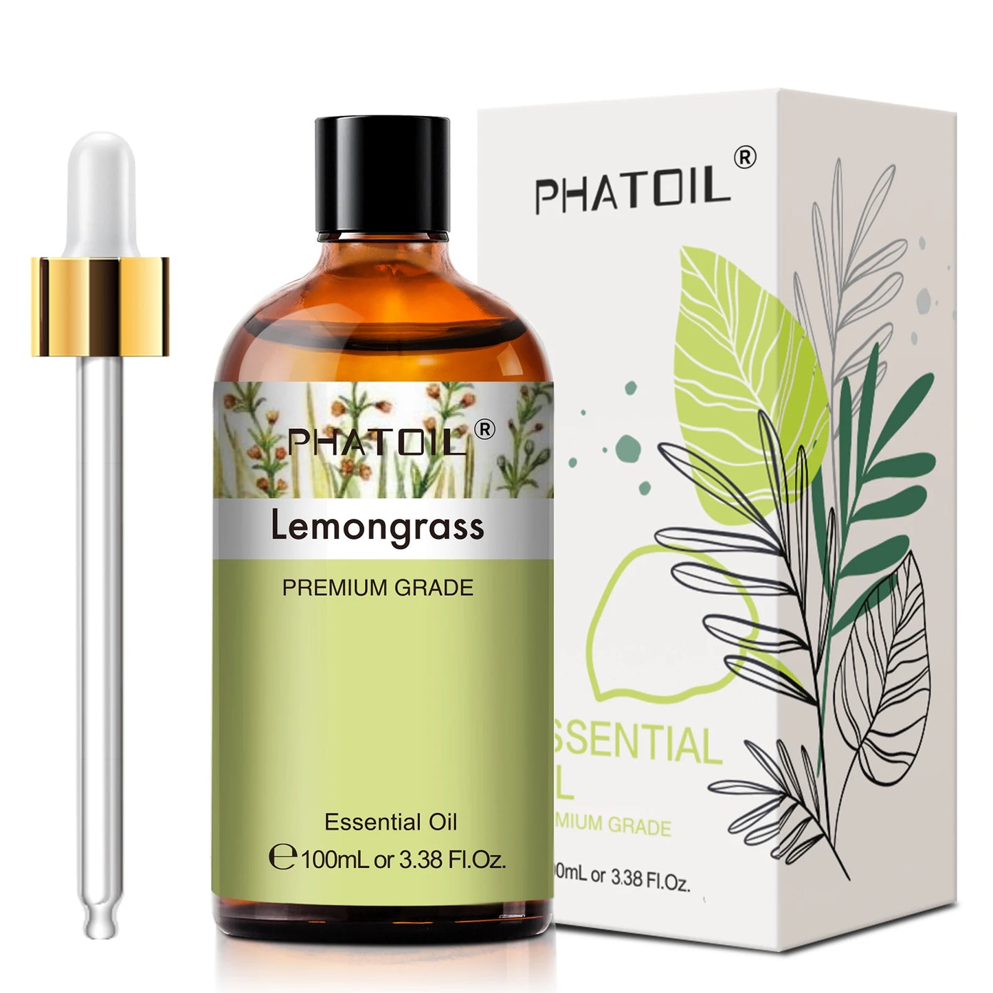 100ml Pure  Aromatherpy Essential Oils For Diffuser