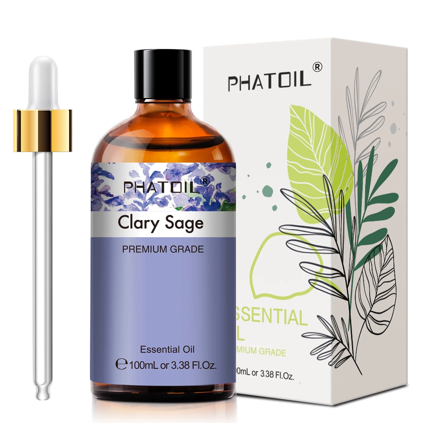 100ml Pure  Aromatherpy Essential Oils For Diffuser
